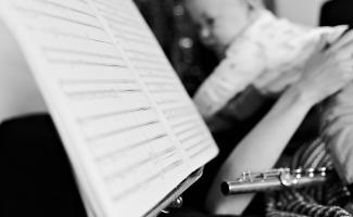 Notställ och baby, Foto: William Sundman Sääf