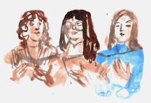 20260314 i Tusen Tungor Solister Elin Oskarsson Annie Engvall Siri Anna Flensburg s - Jenny Soep