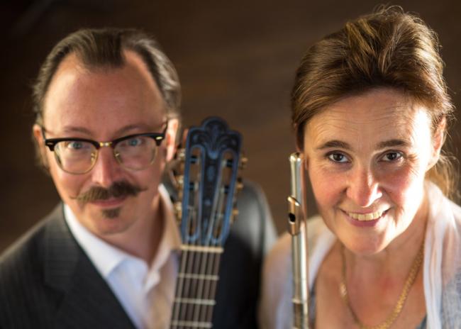 Mårten Falk och Åsa Karlberg, foto Elias Gammelgård