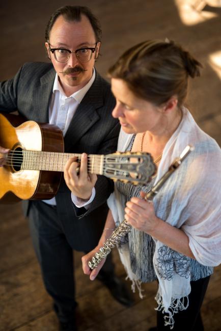 Mårten Falk och Åsa Karlberg, foto Elias Gammelgard