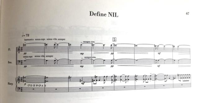Noter ur Define NIL
