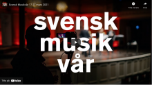 Svensk Musikvårs 2021 promotionvideo
